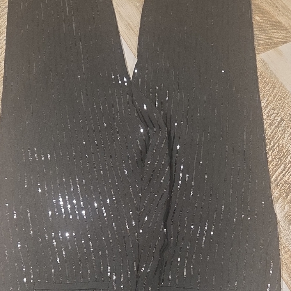Michael Kors Black Sequin Jumpsuit - Picture 10 of 15